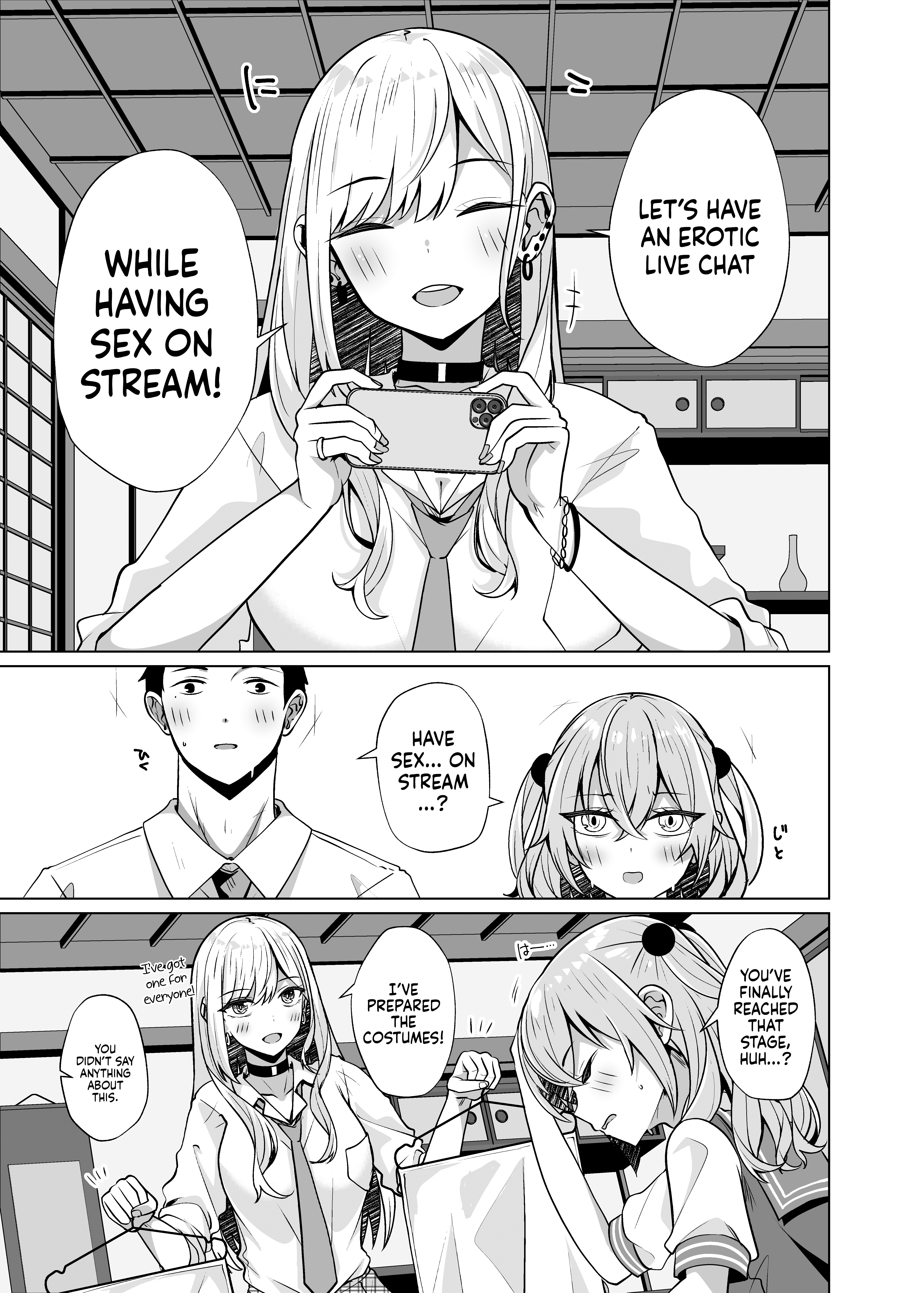 Hentai Manga Comic-0 Yen with Hotel Costs Included Cosplay Fuck Live Chat -Read-3
